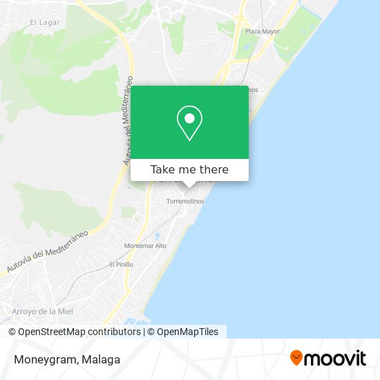 Moneygram map