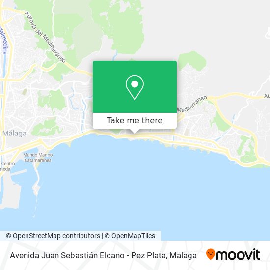 Avenida Juan Sebastián Elcano - Pez Plata map