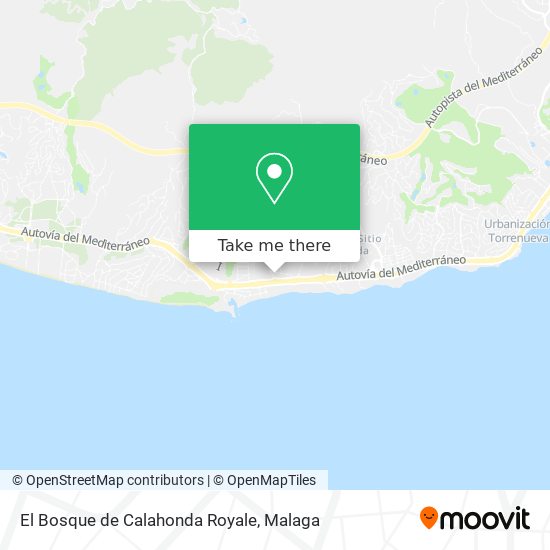 El Bosque de Calahonda Royale map