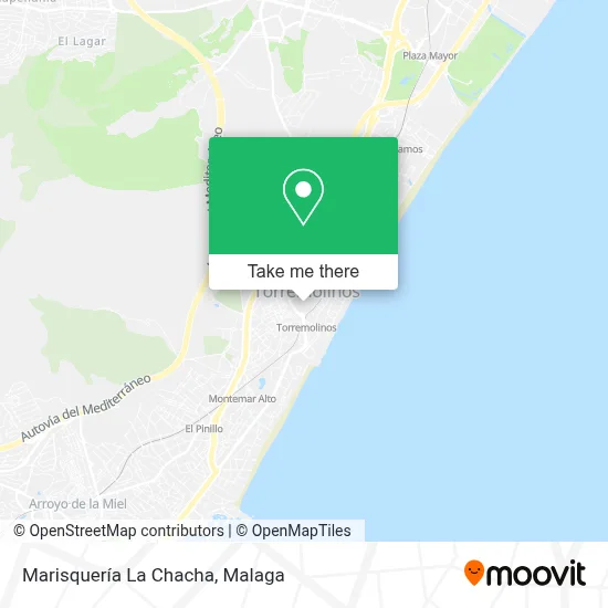 Marisquería La Chacha map