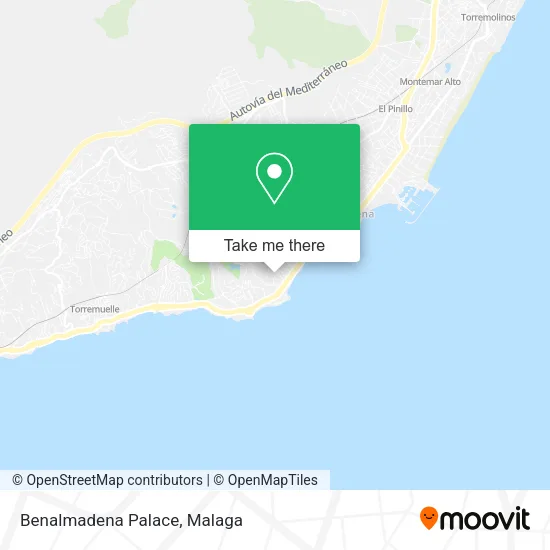Benalmadena Palace map