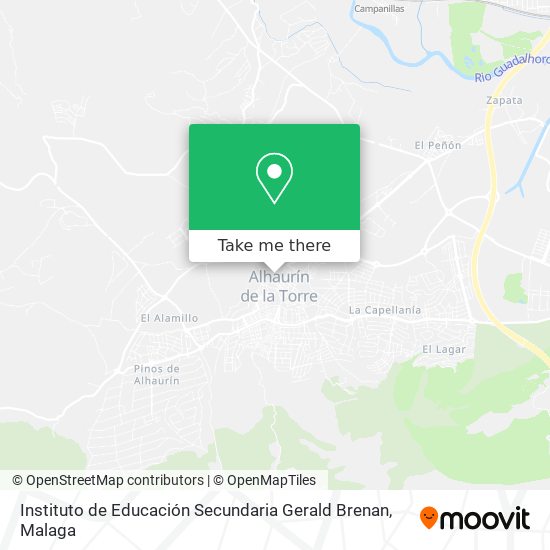 Instituto de Educación Secundaria Gerald Brenan map