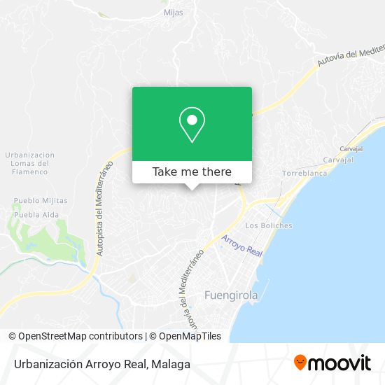 Urbanización Arroyo Real map