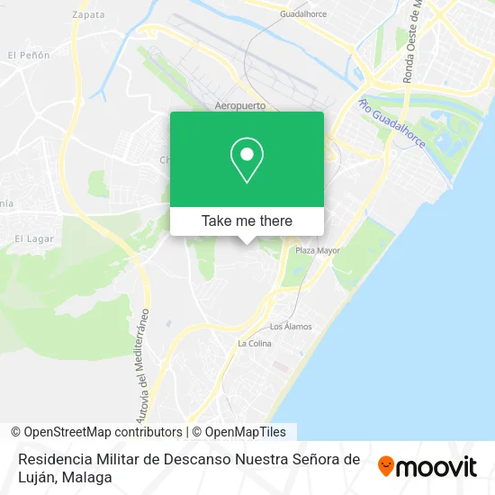 Residencia Militar de Descanso Nuestra Señora de Luján map