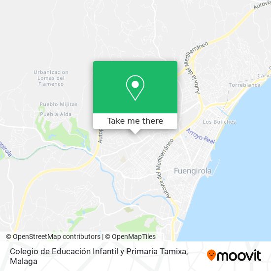 Colegio de Educación Infantil y Primaria Tamixa map