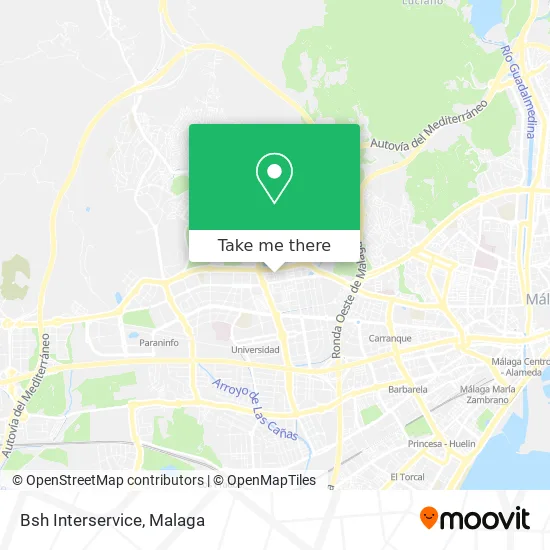 Bsh Interservice map