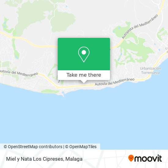 Miel y Nata Los Cipreses map