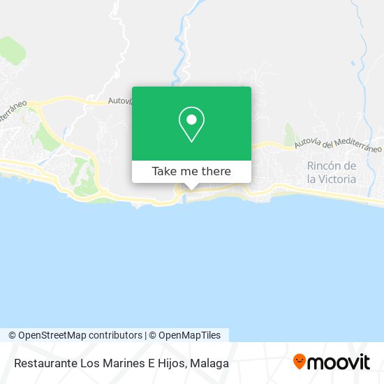 Restaurante Los Marines E Hijos map