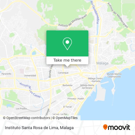 Instituto Santa Rosa de Lima map