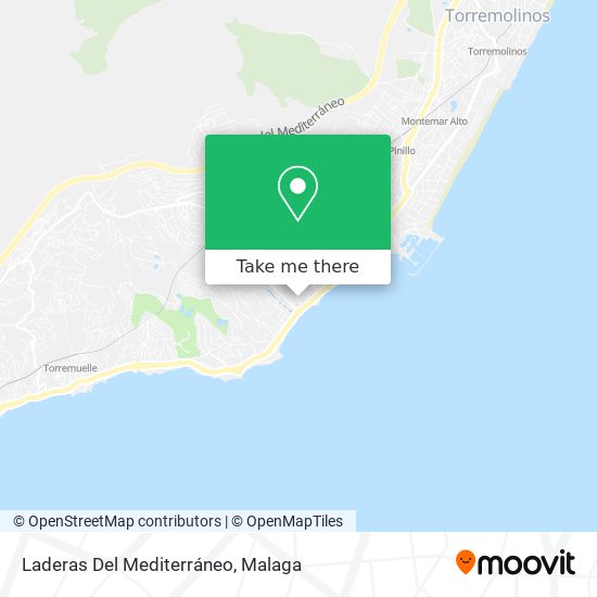 Laderas Del Mediterráneo map