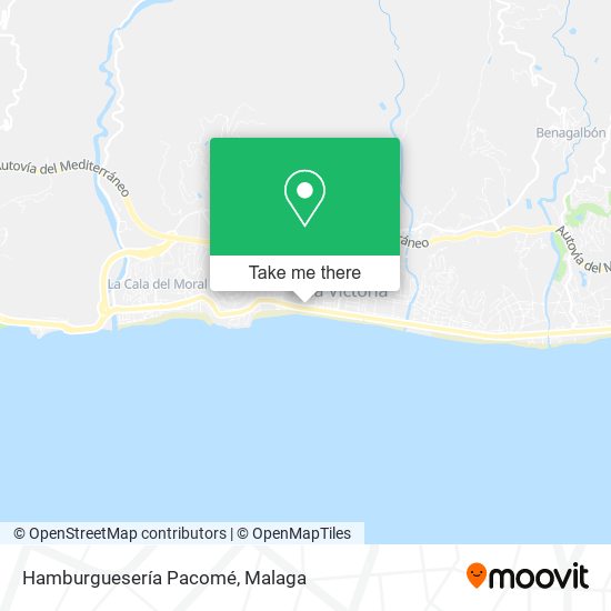 Hamburguesería Pacomé map