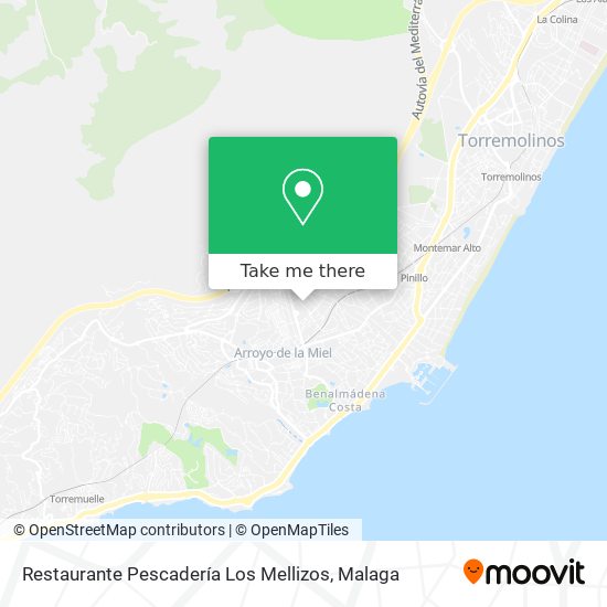 Restaurante Pescadería Los Mellizos map