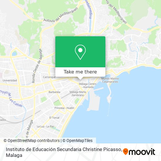 Instituto de Educación Secundaria Christine Picasso map