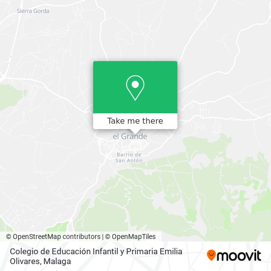 Colegio de Educación Infantil y Primaria Emilia Olivares map