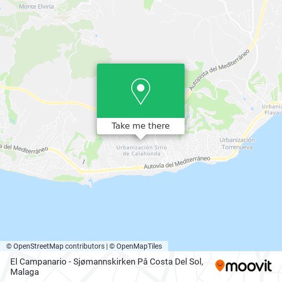 El Campanario - Sjømannskirken På Costa Del Sol map