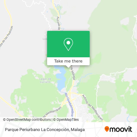 Parque Periurbano La Concepción map