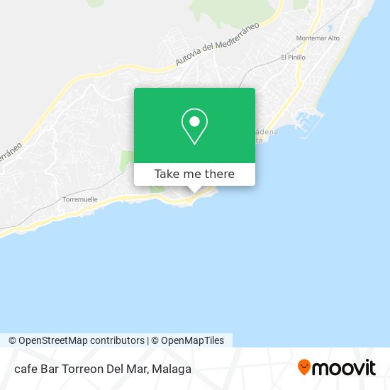 cafe Bar Torreon Del Mar map