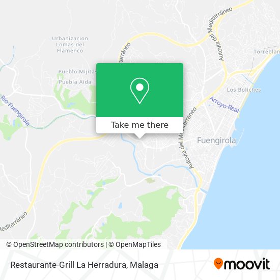 Restaurante-Grill La Herradura map