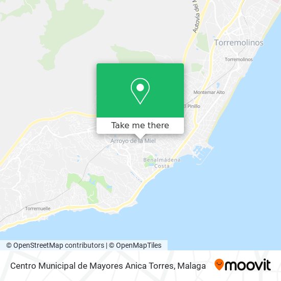 Centro Municipal de Mayores Anica Torres map