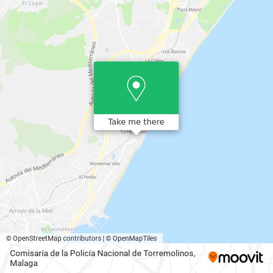 Comisaría de la Policía Nacional de Torremolinos map