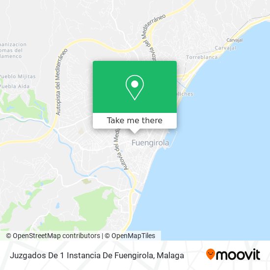 Juzgados De 1 Instancia De Fuengirola map
