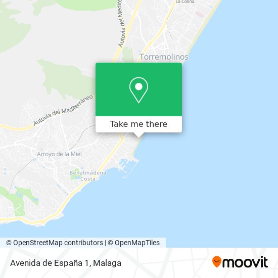 Avenida de España 1 map