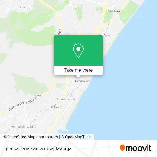 pescaderia santa rosa map