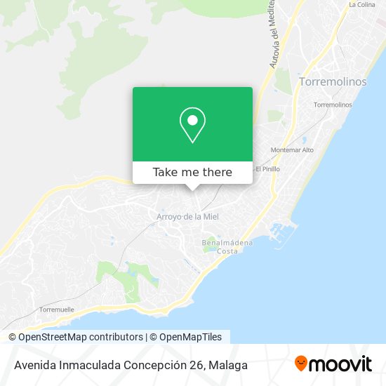 Avenida Inmaculada Concepción 26 map
