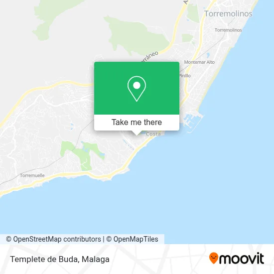 Templete de Buda map