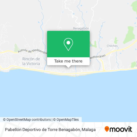 Pabellón Deportivo de Torre Benagabón map