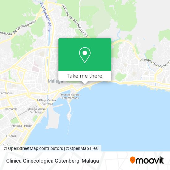 Clinica Ginecologica Gutenberg map