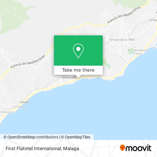 First Flatotel International map