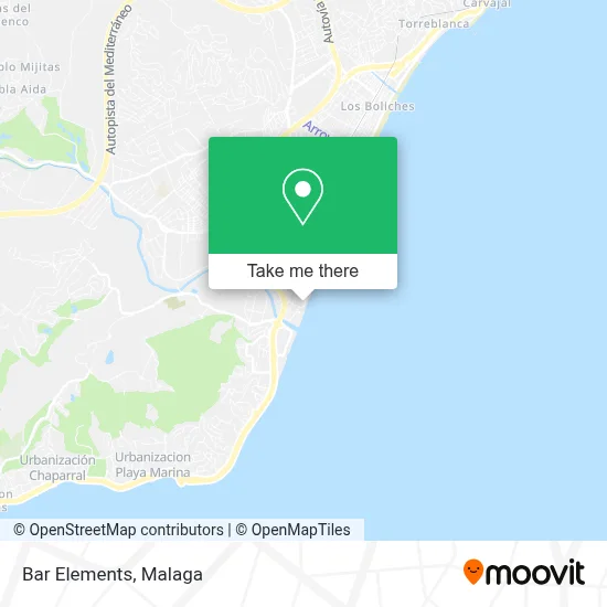Bar Elements map
