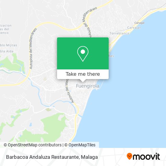 Barbacoa Andaluza Restaurante map