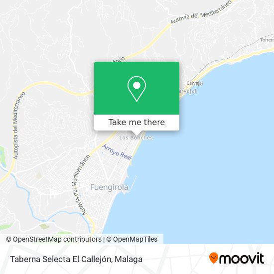 Taberna Selecta El Callejón map