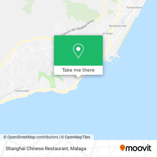 Shanghai Chinese Restaurant map