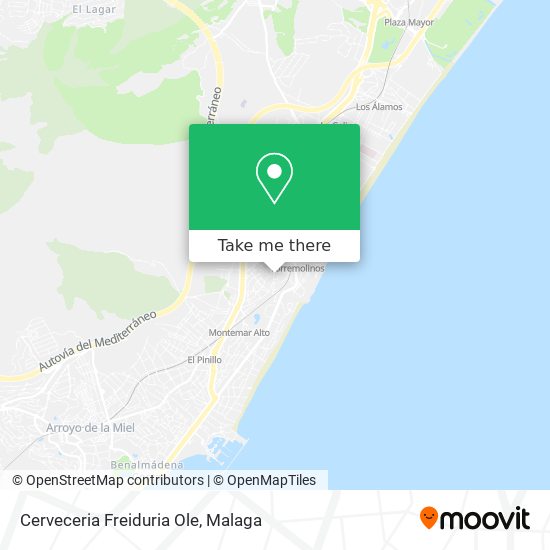 Cerveceria Freiduria Ole map