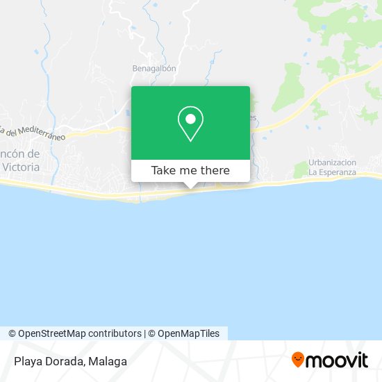 Playa Dorada map