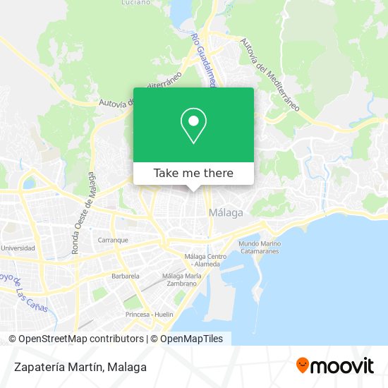 Zapatería Martín map