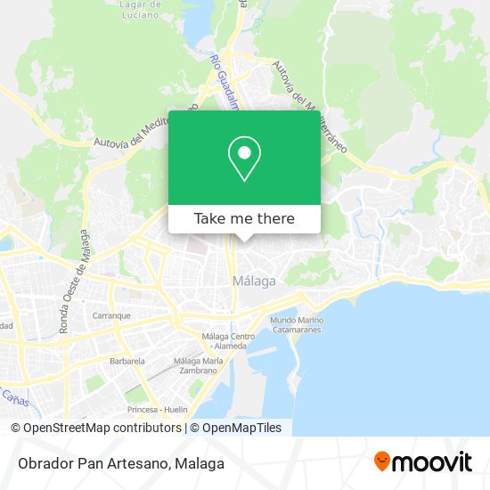Obrador Pan Artesano map
