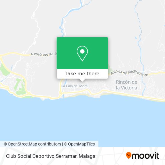 Club Social Deportivo Serramar map
