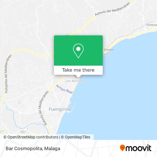 How to get to Bar Cosmopolita Bus or Train?