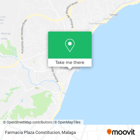 Farmacia Plaza Constitucion map