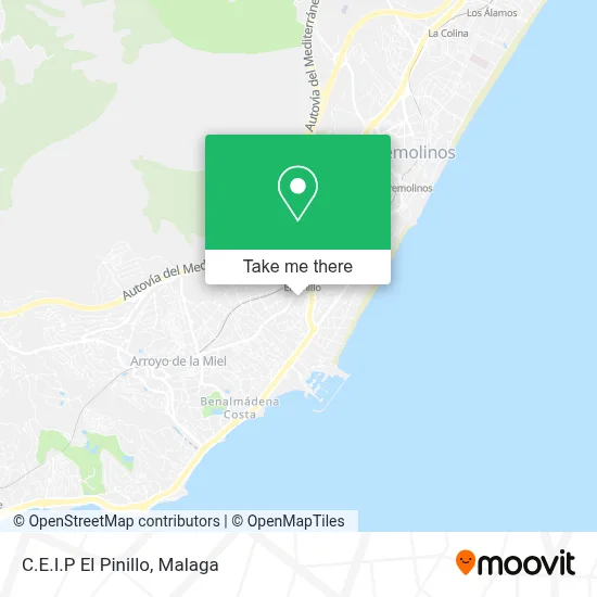 C.E.I.P El Pinillo map