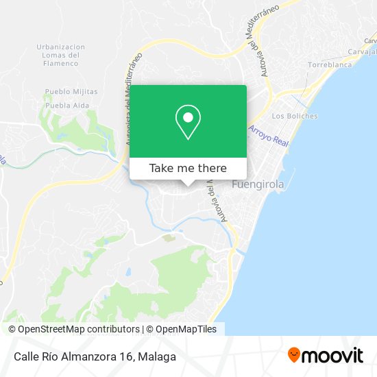 Calle Río Almanzora 16 map