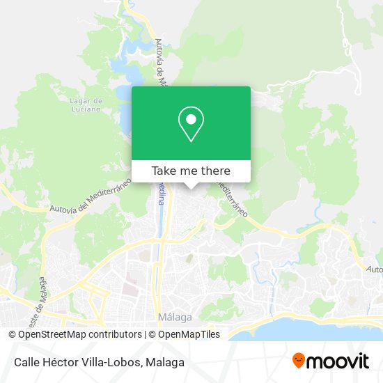 mapa Calle Héctor Villa-Lobos