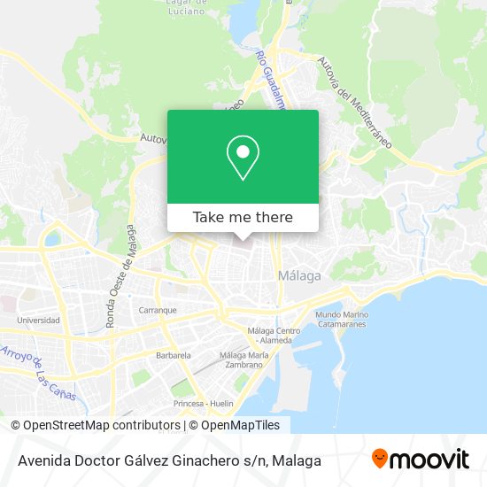 Avenida Doctor Gálvez Ginachero s / n map