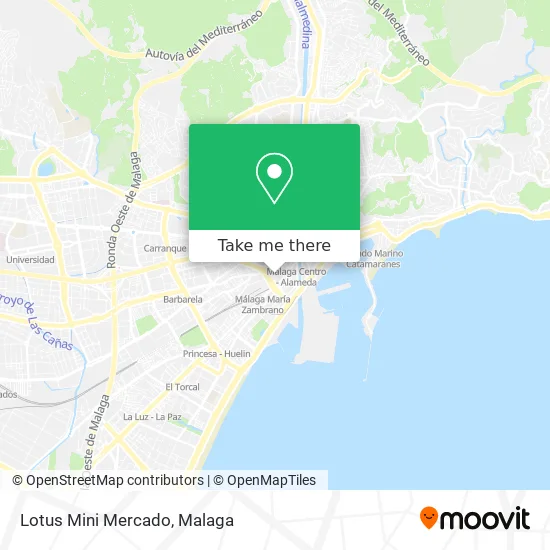 Lotus Mini Mercado map