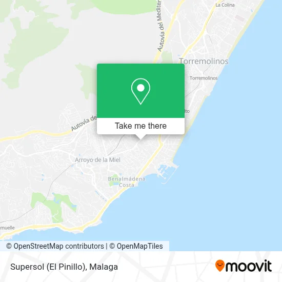 Supersol (El Pinillo) map