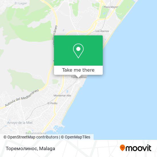 Торемолинос map